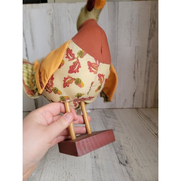 Hallmark plush stuffed Centerpiece Turkey Thanksgiving home decor fall - Picture 7 of 8
